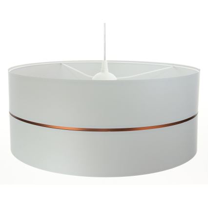 Żyrandol na lince GLAM HOME 1xE27/60W/230V śr. 40 cm biały