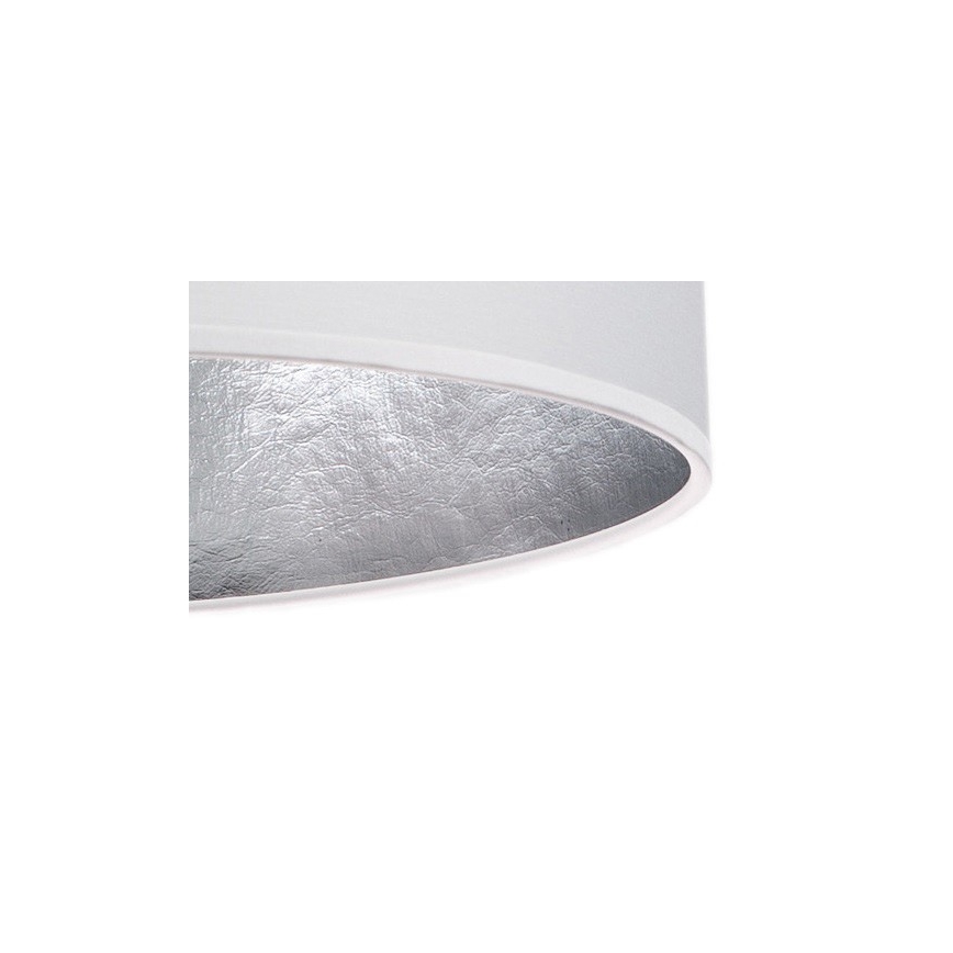 Żyrandol na lince GLEAM 1xE27/60W/230V biały/srebrny