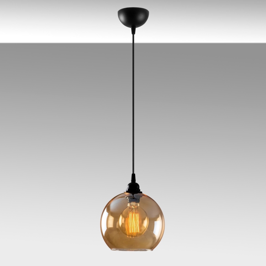 Żyrandol na lince GOLD 1xE27/40W/230V