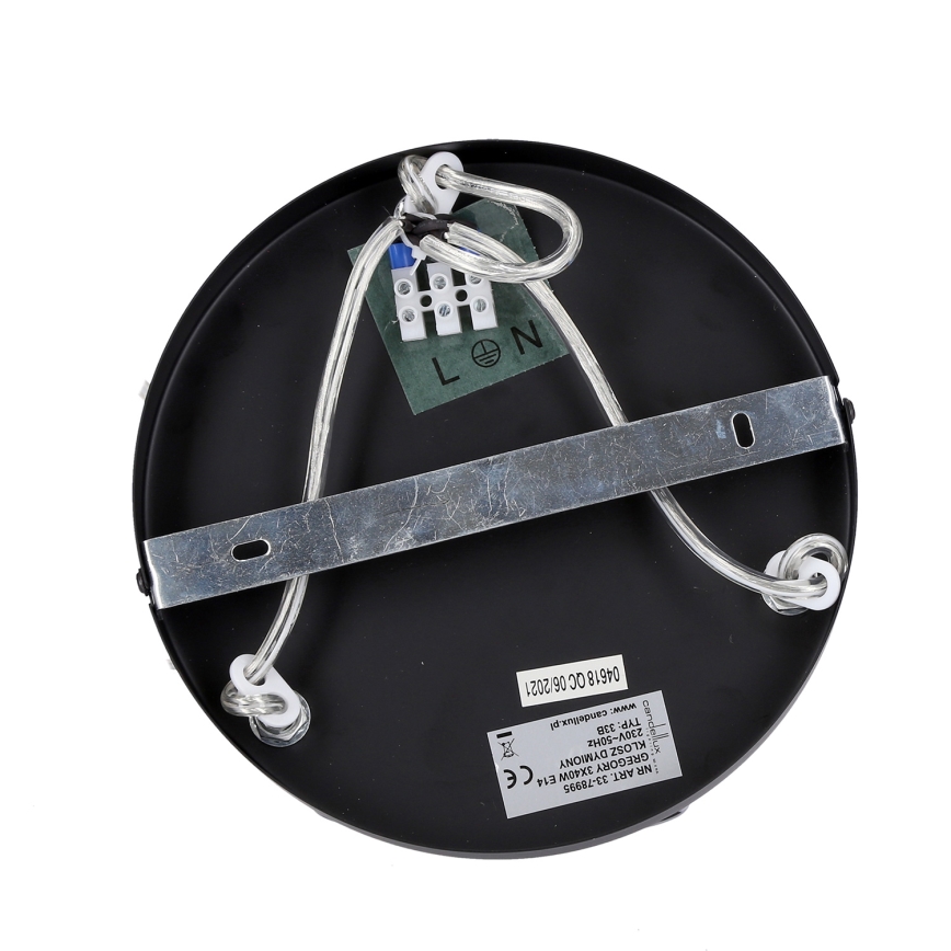 Żyrandol na lince GRENIKO 3xE14/40W/230V