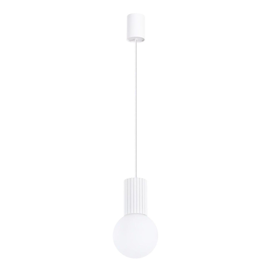 Żyrandol na lince HALO 1xG9/8W/230V śr. 12 cm biały