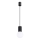 Żyrandol na lince HALO 1xG9/8W/230V śr. 12 cm czarny