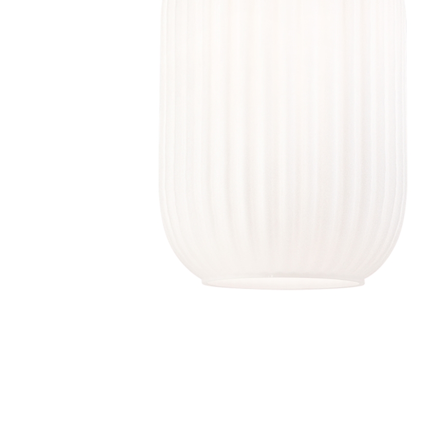Żyrandol na lince HARMONY 1xE27/15W/230V śr. 14 cm biały/dąb
