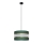 Żyrandol na lince HELEN 1xE27/15W/230V śr. 35 cm zielony/złoty