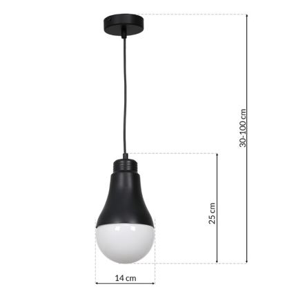 Żyrandol na lince HELIOS 1xE14/40W/230V