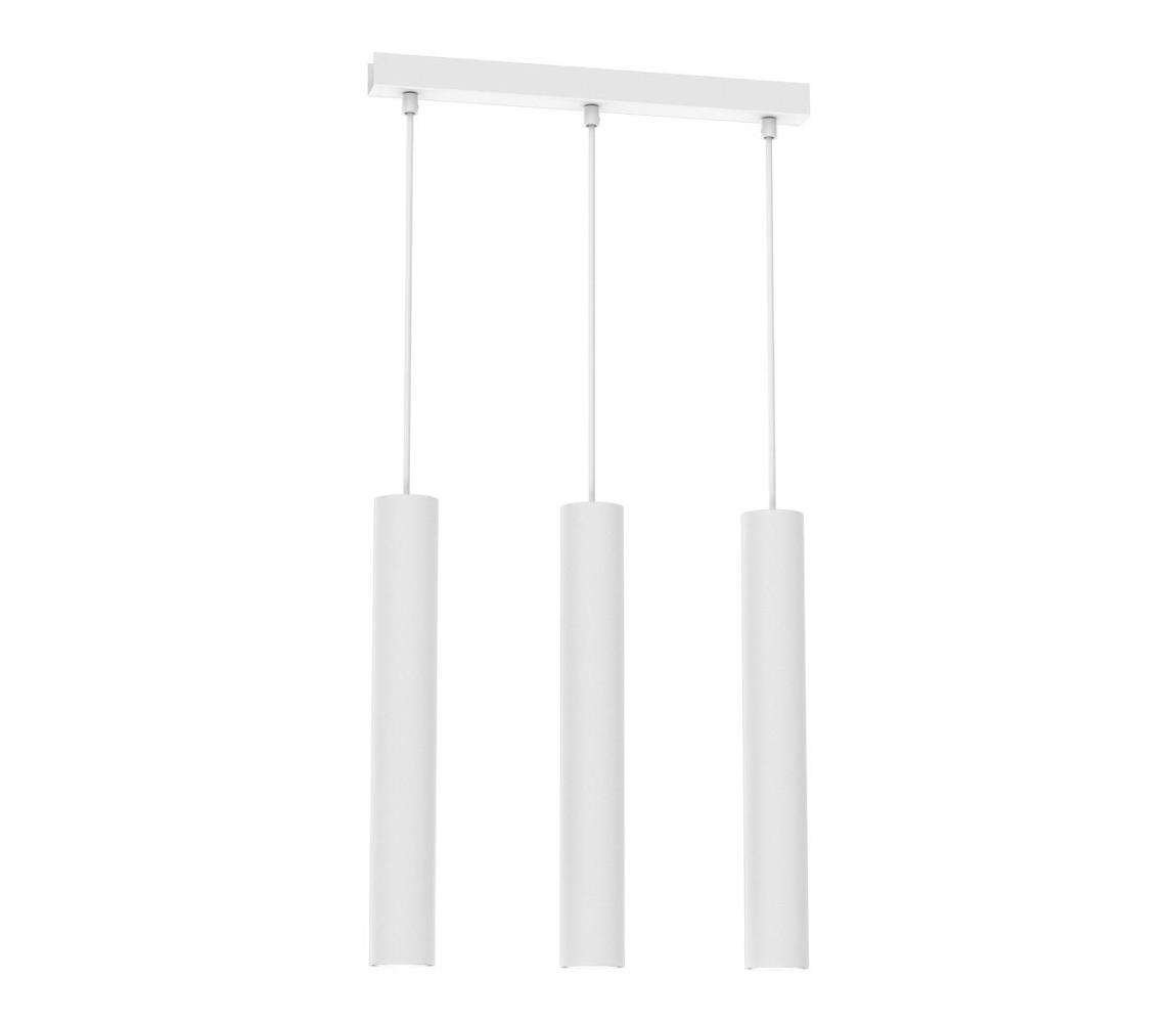 Żyrandol na lince HUDSON 3xGU10/8W/230V biały