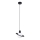 Żyrandol na lince HYPERION 1xG9/8W/230V czarny
