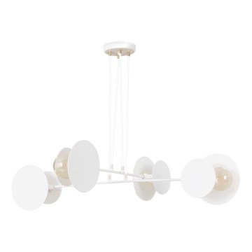 Żyrandol na lince IDEA 4xE27/15W/230V biały