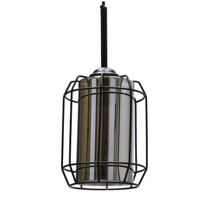 Żyrandol na lince JONERA 1xE27/40W/230V czarne