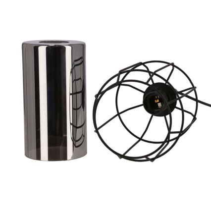 Żyrandol na lince JONERA 1xE27/40W/230V czarne
