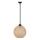 Żyrandol na lince JUTE 1xE27/60W/230V beżowy