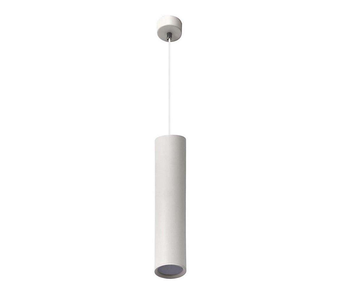 Żyrandol na lince KARADON 1xGU10/30W/230V 17 cm biały