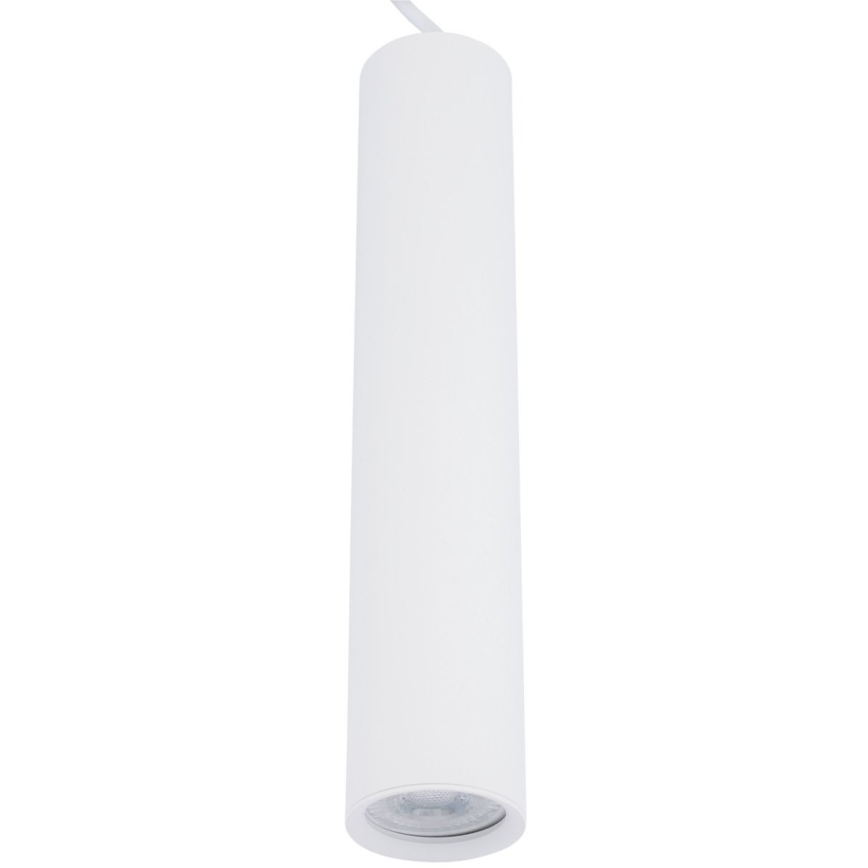 Żyrandol na lince KARADON 1xGU10/30W/230V 29 cm białe