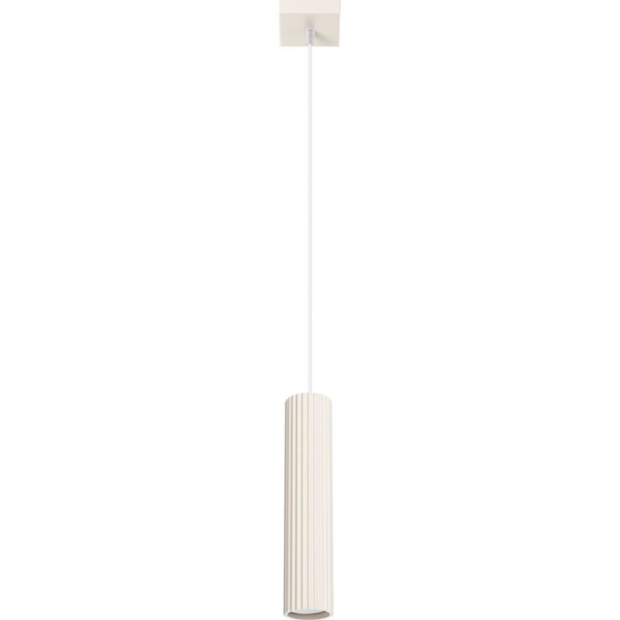 Żyrandol na lince KARBON 1xGU10/10W/230V kremowy