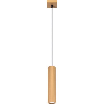 Żyrandol na lince KARBON 1xGU10/10W/230V złoty