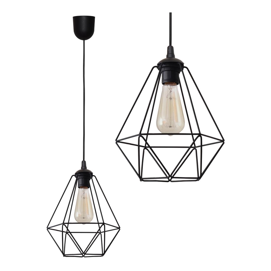 Żyrandol na lince KARO 1×E27/15W/230V