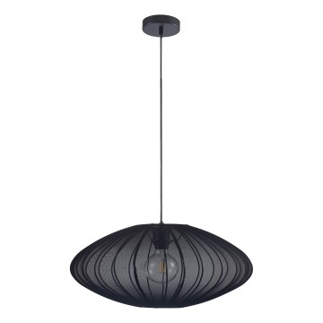 Żyrandol na lince KINU 1xE27/20W/230V śr. 50 cm czarne
