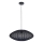 Żyrandol na lince KINU 1xE27/20W/230V śr. 50 cm czarne