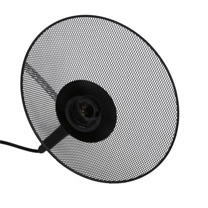 Żyrandol na lince KIRUNA 1xE27/40W/230V śr. 25 cm czarny