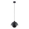 Żyrandol na lince KUGER 1xE27/15W/230V czarny