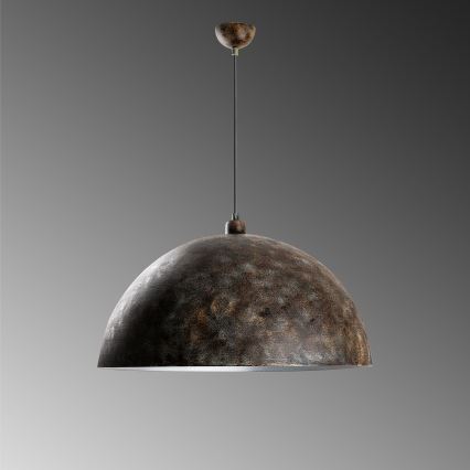 Żyrandol na lince KURE 1xE27/40W/230V śr. 60 cm szary