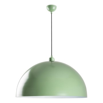 Żyrandol na lince KURE 1xE27/40W/230V zielony