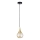 Żyrandol na lince LACRIMA HONEY 1xE27/60W/230V
