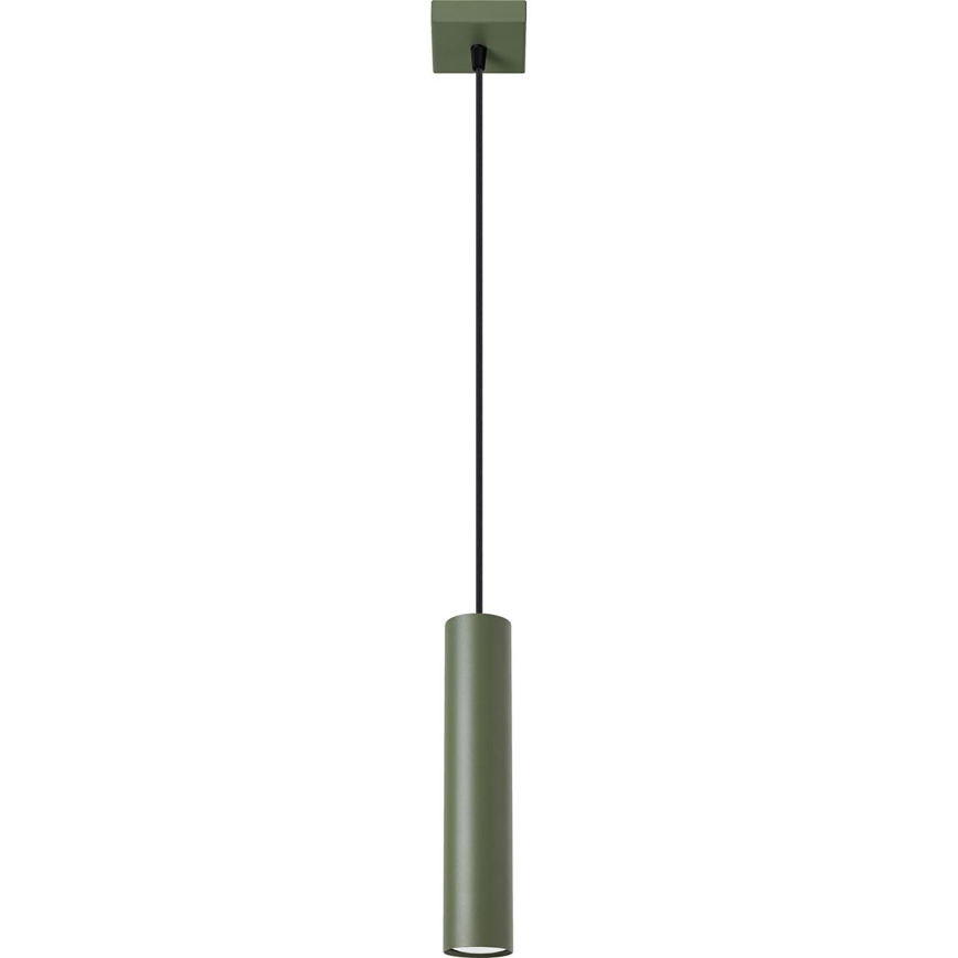Żyrandol na lince LAGOS 1xGU10/10W/230V zielony
