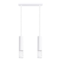 Żyrandol na lince LAMI 2xGU10/10W/230V biały