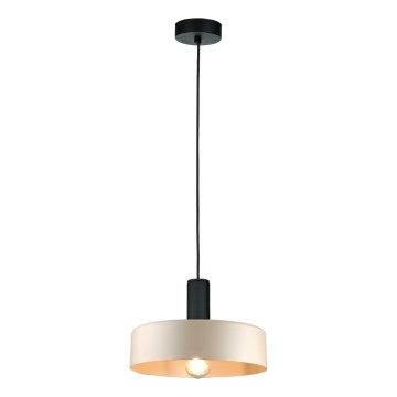 Żyrandol na lince LATTE 1xE27/60W/230V beżowy/czarny