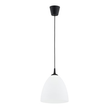 Żyrandol na lince LERA 1xE27/15W/230V czarny