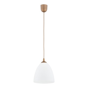 Żyrandol na lince LERA 1xE27/15W/230V złoty