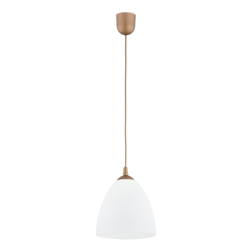 Żyrandol na lince LERA 1xE27/15W/230V złoty