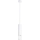 Żyrandol na lince LIRO 1xGU10/10W/230V biały