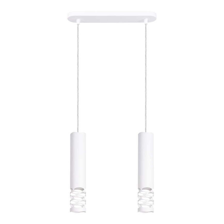 Żyrandol na lince LIRO 2xGU10/10W/230V biały
