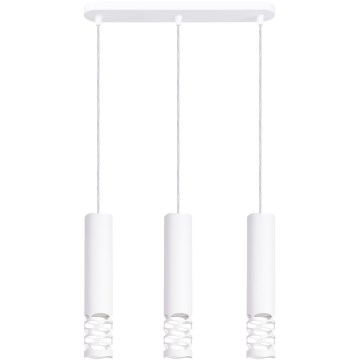 Żyrandol na lince LIRO 3xGU10/10W/230V biały