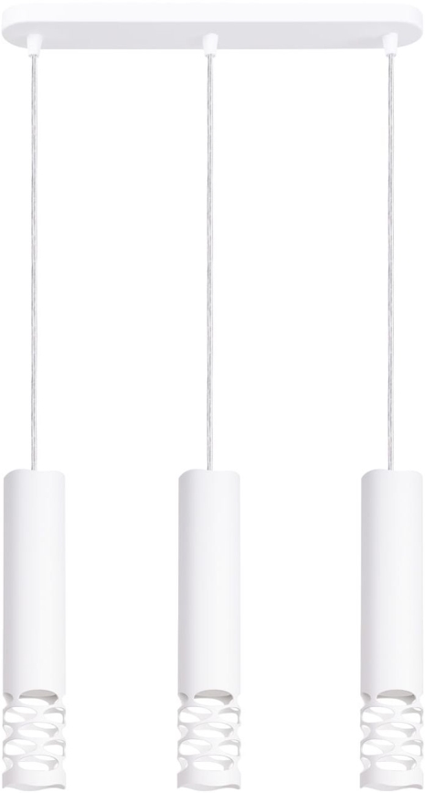 Żyrandol na lince LIRO 3xGU10/10W/230V biały