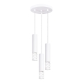 Żyrandol na lince LIRO 3xGU10/10W/230V biały
