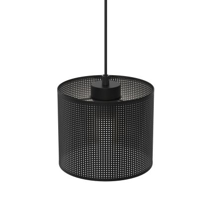 Żyrandol na lince LOFT SHADE 1xE27/60W/230V śr. 18 cm czarny