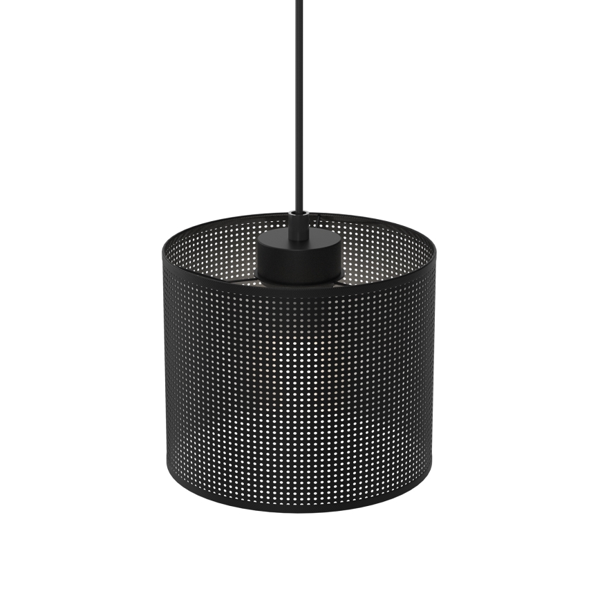 Żyrandol na lince LOFT SHADE 1xE27/60W/230V śr. 18 cm czarny
