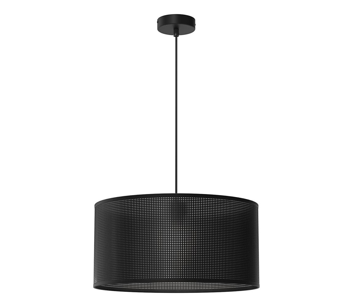 Żyrandol na lince LOFT SHADE 1xE27/60W/230V śr. 40 cm czarny