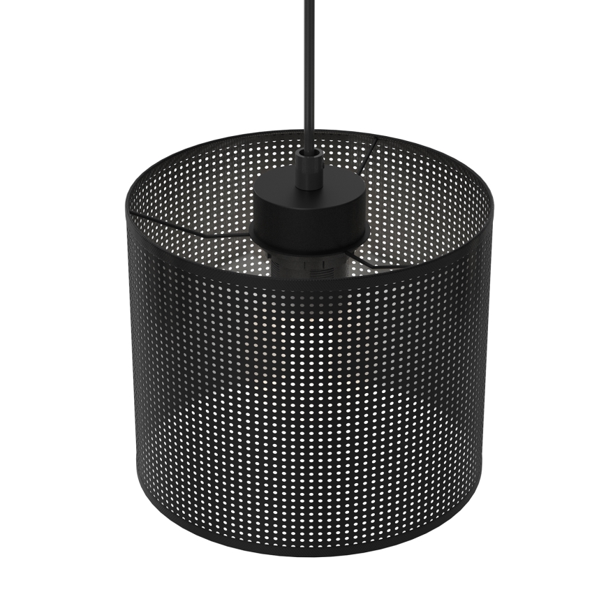 Żyrandol na lince LOFT SHADE 3xE27/60W/230V czarny
