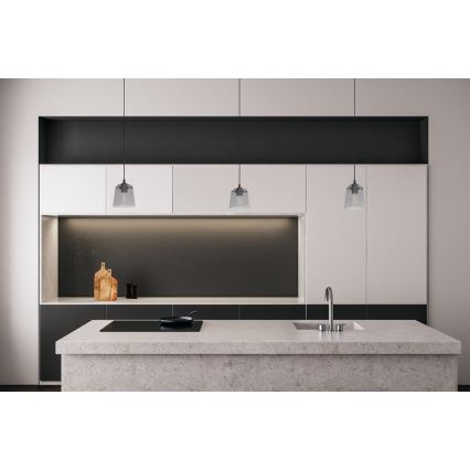 Żyrandol na lince LUCEA 1xE27/15W/230V