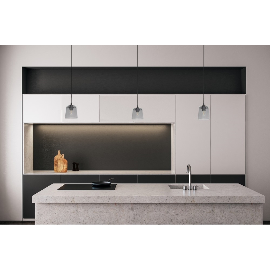 Żyrandol na lince LUCEA 1xE27/15W/230V