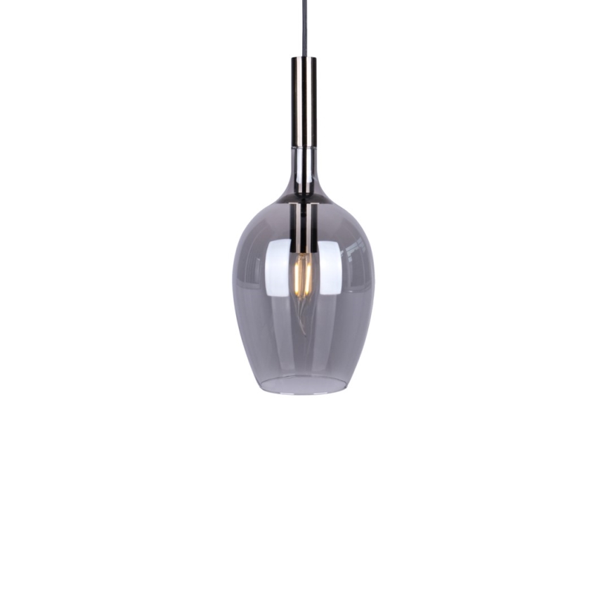 Żyrandol na lince LUGANO 1xE14/40W/230V szare