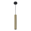 Żyrandol na lince LUNGOMARE 1xGU10/10W/230V złoty