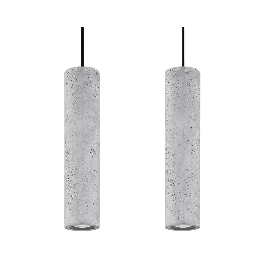 Żyrandol na lince LUVO 2xGU10/40W/230V