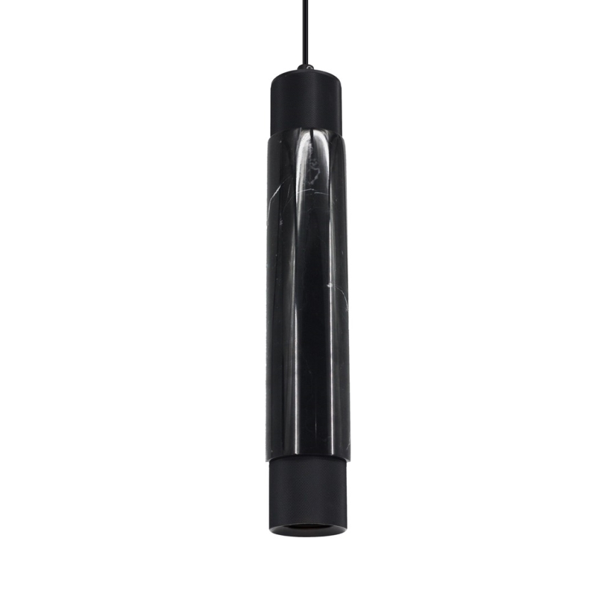 Żyrandol na lince MARBLE 1xGU10/8W/230V czarny