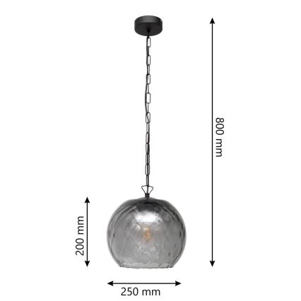 Żyrandol na lince MARILLA 1xE27/15W/230V