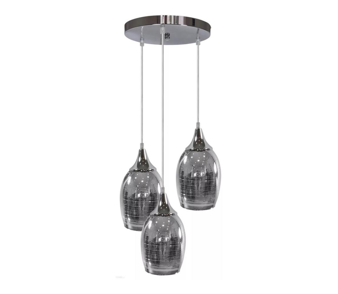Żyrandol na lince MARINA 3xE27/60W/230V chrom